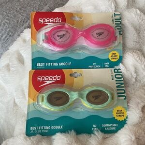 Speedo swim adult and junior size googles